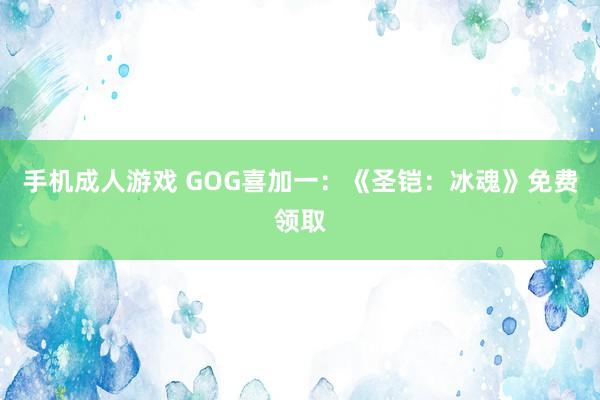 手机成人游戏 GOG喜加一：《圣铠：冰魂》免费领取