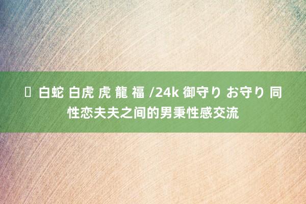 ✨白蛇 白虎 虎 龍 福 /24k 御守り お守り 同性恋夫夫之间的男秉性感交流